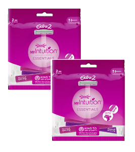 2xPack WILKINSON Sword Extra 2 Beauty Disposable Razors for Women - 10 Pcs