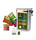 Eilles FRUCHT & CO TEA Aroma Tin with 5 Varieties of Eilles Deluxe Teas with Fruity Note