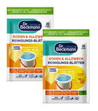 2xPack Dr. Beckmann Floor and All-purpose Cleaning Sheets Summer - 40 Pcs