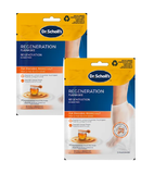 2xPack Scholl Foot Mask Socks with Manuka Honey for Cracked Heels - 2 Pairs