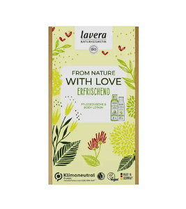 Lavera From Nature with Love Refreshing Shower Gel+Body Lotion Gift Set