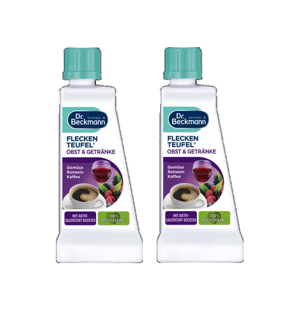 2xPack Dr. Beckmann Fruit & Drinks Stain Remover - 100 ml