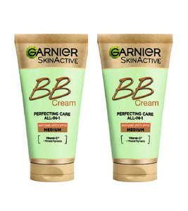 2xPack Garnier Skin Active BB CREAM SPF50 VITAMIN C - 100 ml