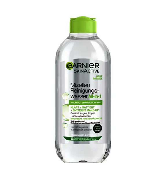 Garnier Skin Active Cleansing Micellar Cleansing Water for Combination Skin - 400 ml