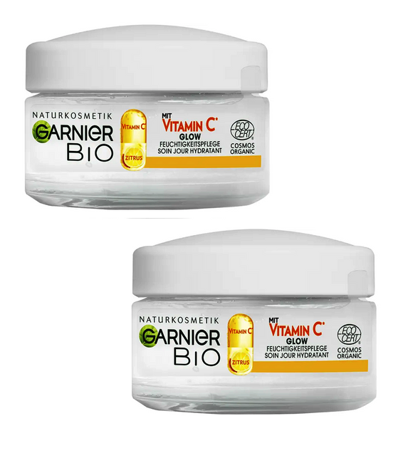 2xPack Garnier SkinActive Day Cream Vitamin C - 100 ml