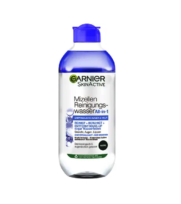 Garnier Skin Active Micellar Cleansing Water All-in-1 for Sensitive Skin - 400 ml
