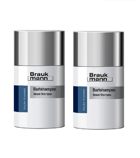 2xPack Hildegard Braukmann Shaving and Beard Care Shampoo - 200 ml