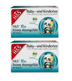 2xPack H&S Baby & KIds Organic Fine Breathing Sensation Herbal Tea - 48 g