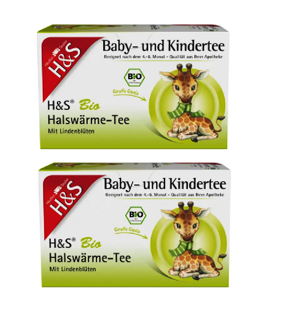 2xPack H&S Baby & KIds Organic Neck Warmer Herbal Tea - 60 g