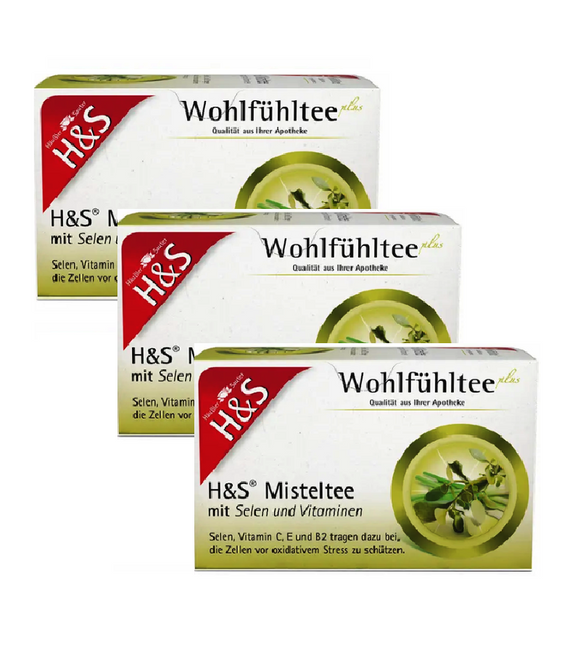 3xPack H&S Mistletoe Herbal Tea - 120 g