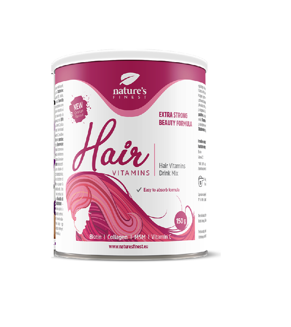 Nature's Fines Hair Vitamin Drink for Healthy Beautiful Hair - 150 g