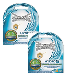 2xPack WILKINSON Sword Hydro 5 Power Select Groomer Men's Razor Blades - 8 Pcs