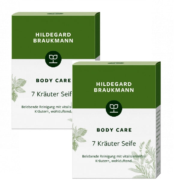 2xPack Hildegard Braukmann Body Care 7 Herbal Soaps - 250 g