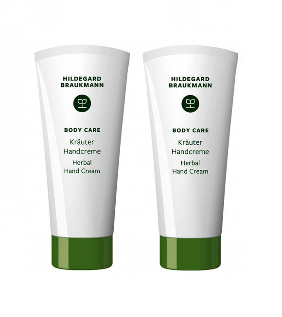 2xPack Hildegard Braukmann Body Care Herbal Hand Cream  200 ml