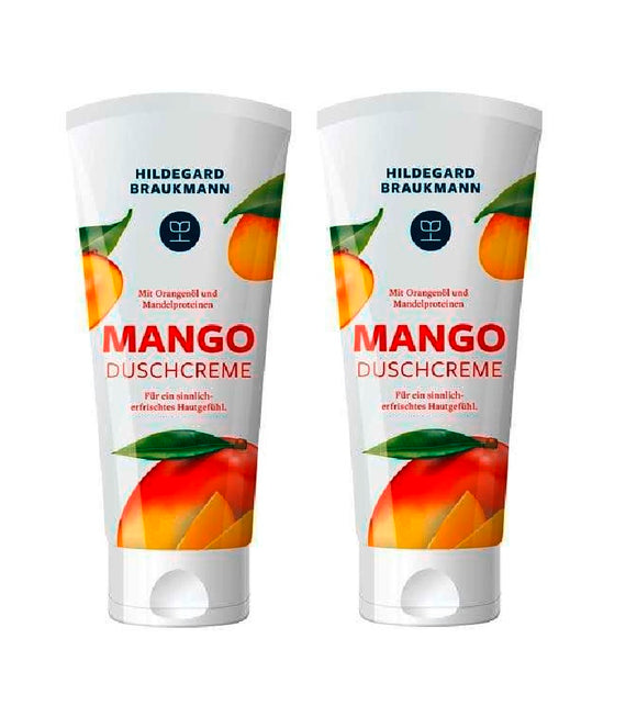 2xPack Hildegard Bruakmann Limited Edition Mango Shower Cream - 400 ml