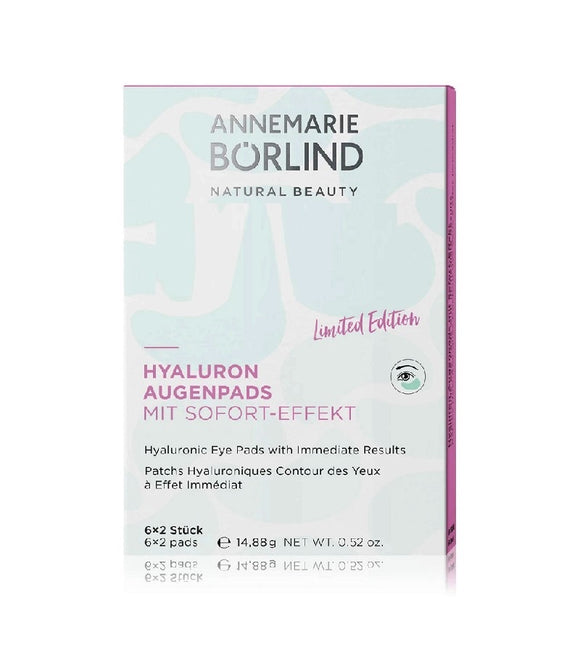 ANNEMARIE BÖRLIND HYALURON EYES PADS with Instant Effect, LIMITED EDITION - 6x2 Pcs