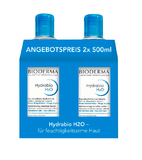 Bioderma Hydrabio H2O Duopack Micellar Water for Dry Skin Make-Up Remover  - 1000 ml