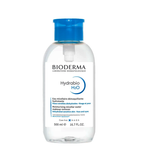 Bioderma Hydrabio H2O Micellar Cleansing Water for Dry Skin Make-Up Remover with Dispenser Pump  - 500 ml