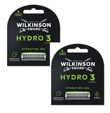 2xPack WILKINSON Sword Hydro3 Blades - 8 Pcs