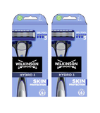 2xPack WILKINSON Sword Hydro 3 Skin Protection Razors