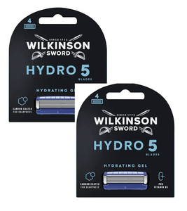 2xPack WILKINSON Sword Hydro5 Skin Protection Razor Blades - 8 Pcs