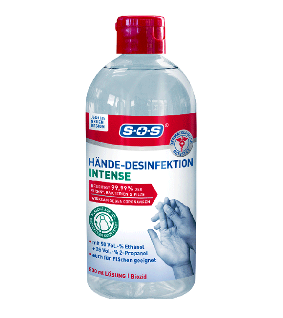 SOS Intense Hand Disinfection - 500 ml