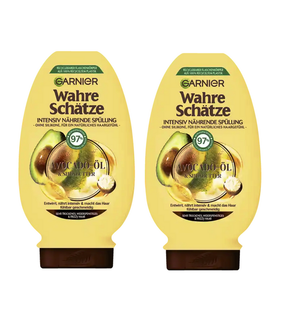 2xPack Garnier Intensively Nourishing Conditioner with Avocado Oil and Shea Butter - 400 ml
