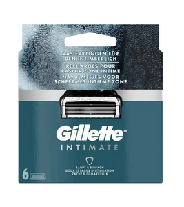 Gilette IIntimate Razor Blades for Men - 6 pcs