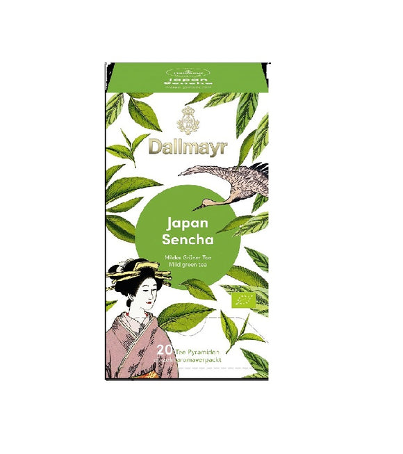 Dallmayr Japan Sencha Organic Green Tea - 20 Pyramids