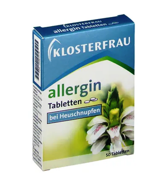 KLOSTERFRAU Allergin Tablets for Hay Fever - 50 Pcs