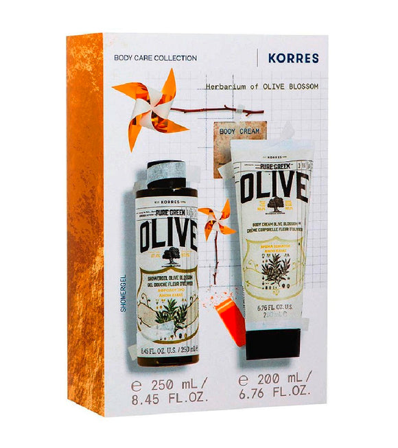 KORRES Olive & Olive Blossom Bath & Body Care Set