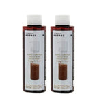 2xPack KORRES Rice Proteins & Linden Shampoo for Fine Hair  - 500 ml