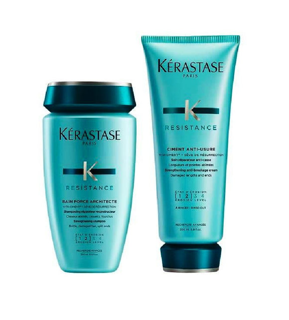 Kerastase Resistance Shampoo+Conditioner Duo Care Set