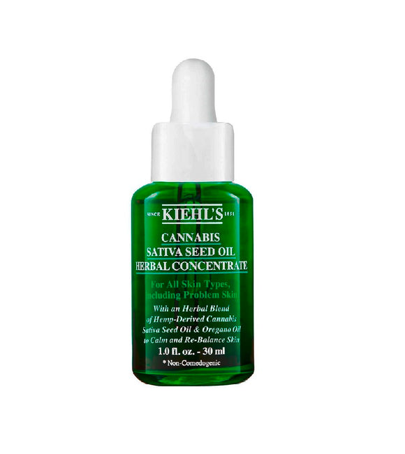 KIEHL'S Cannabis Sativa Seed Oil Herbal Concentrate Facial Oil - 30 ml