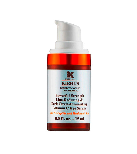 KIEHL'S Powerful-Strength Line-Reducing & Dark Circle Diminishing Vitamin C Eye Serum - 15 ml