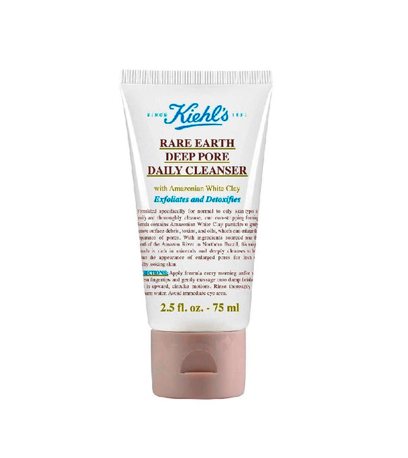 KIEHL'S Rare Earth Deep Pore Daily Cleanser - 75 or 150 ml