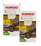 2xPack Kimbo Espresso Barista 15 ESE Coffee Pads - 30 Pcs