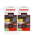 2xPack Kimbo Espresso Napoletano 15 ESE Coffee Pods - 30 Pcs