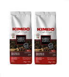 2xPack Kimbo Barista Espresso Napoli  Coffee Whole Beans - 500 g