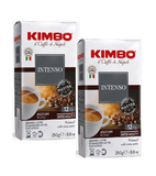 2xPack Kimbo Intenso Ground Coffee - 500 g