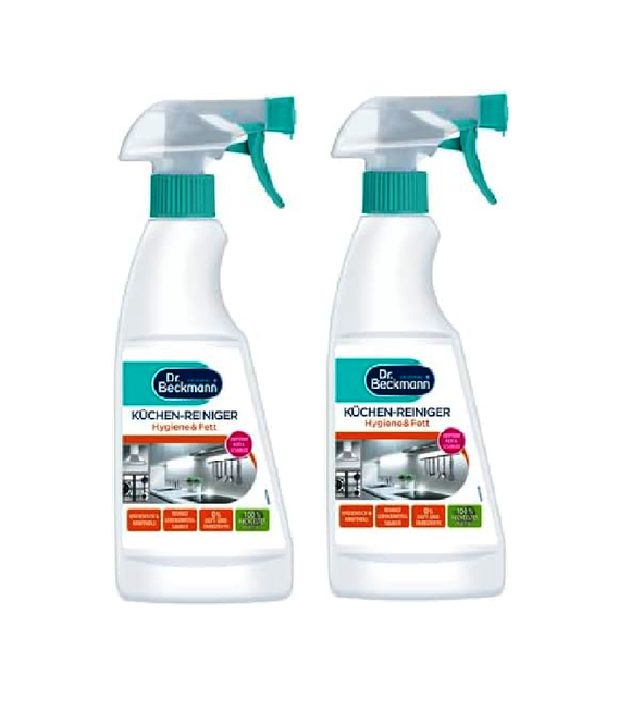 2xPack Dr. Beckmann Kitchen Hygiene & Grease Cleaner - 1000 ml
