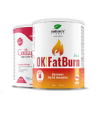 2xPack Nature's Finest Collagen SkinCare + OK!FatBurn Weight Loss Bundle - 270 g