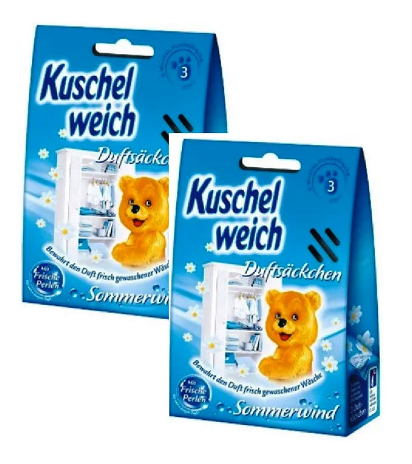 2xPacks Kuschelweich 'Summer Wind' Laundry Fragrance - 6 Pcs