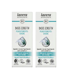 2xPack Lavera Organic Base Sensitive Moisturizer Day Cream - 100 ml