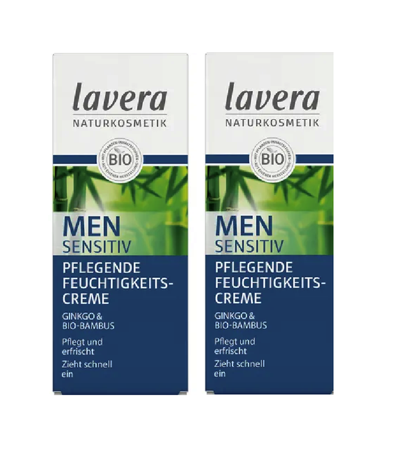 2xPack Lavera Men Sensitive Nourishing Moisturizer - 60 ml