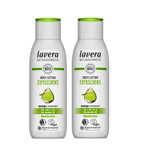 2xPack Lavera Refreshing Body Lotion - 400 ml