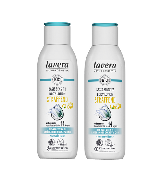 2xPack Lavera Basis Sensitive Firming  Body Lotion - 500 ml