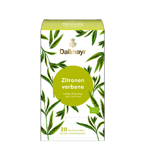 Dallmayr Lemon Verbena Organic Herbal Tea  - 20 Pyramids