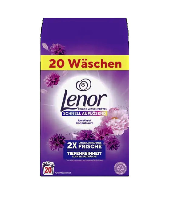 Lenor Laundry Detergent 'AMETHYST BLOSSOM DREAM' - 20 WL