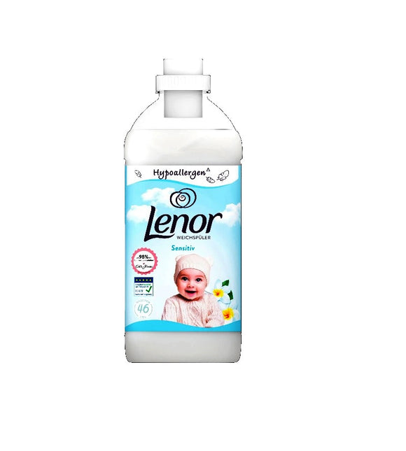 Lenor 'SENSITIVE' Fabric Softener - 38 or 68 WL